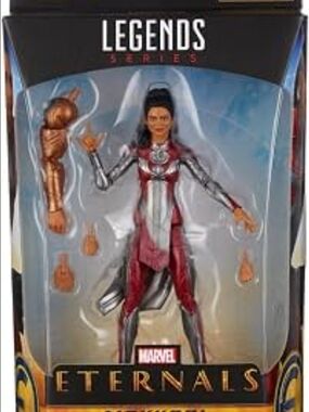 Marvel Eternals Female Action Figure - Red, Silver, Copper Accents